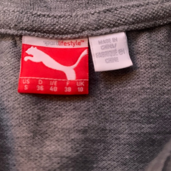 Puma Women’s Golf T-Shirt | US Women’s Size S | Light Grey - Picture 5 of 5